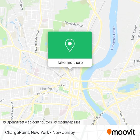 ChargePoint map