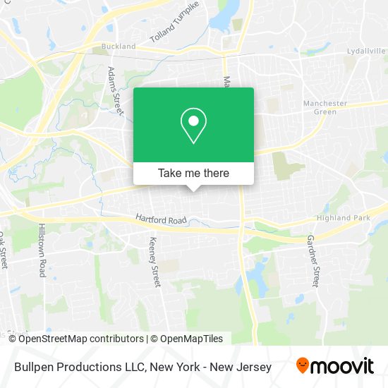 Bullpen Productions LLC map