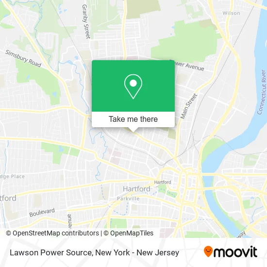 Lawson Power Source map