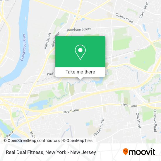 Real Deal Fitness map