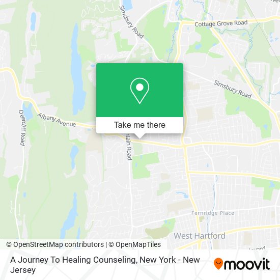 Mapa de A Journey To Healing Counseling