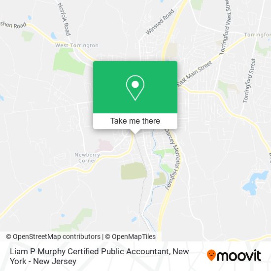 Mapa de Liam P Murphy Certified Public Accountant