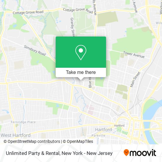Mapa de Unlimited Party & Rental