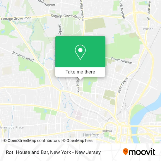 Roti House and Bar map