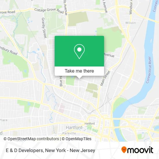 E & D Developers map