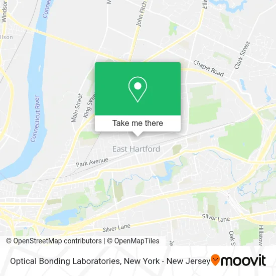 Optical Bonding Laboratories map