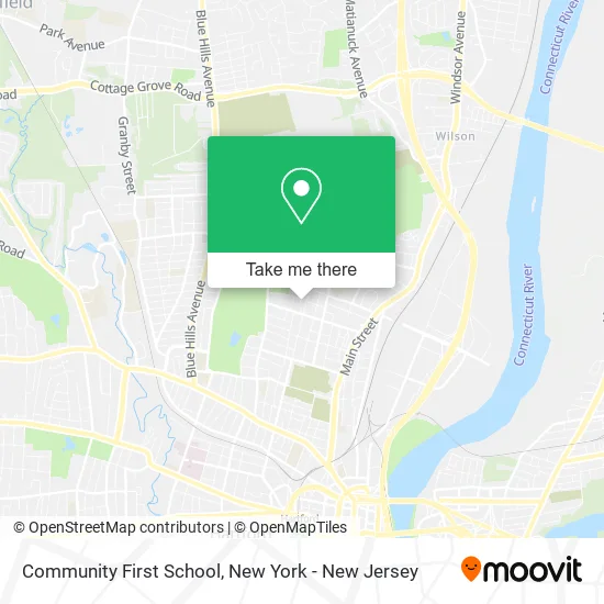 Community First School map