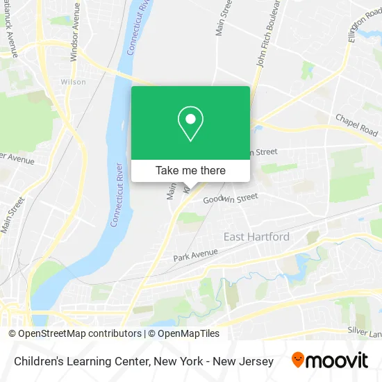 Children's Learning Center map