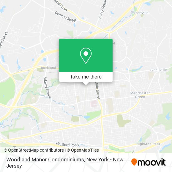 Woodland Manor Condominiums map