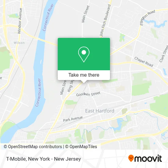 T-Mobile map