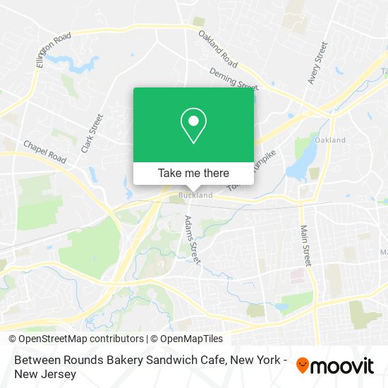 Between Rounds Bakery Sandwich Cafe map