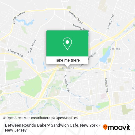 Mapa de Between Rounds Bakery Sandwich Cafe