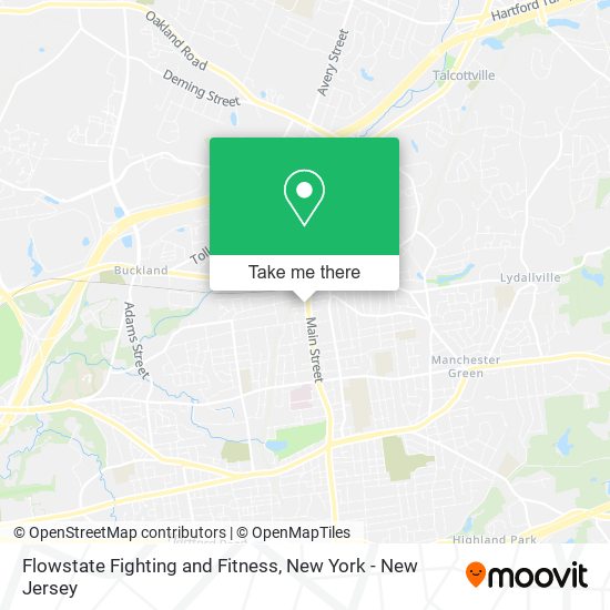 Flowstate Fighting and Fitness map