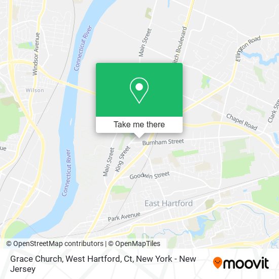 Grace Church, West Hartford, Ct map