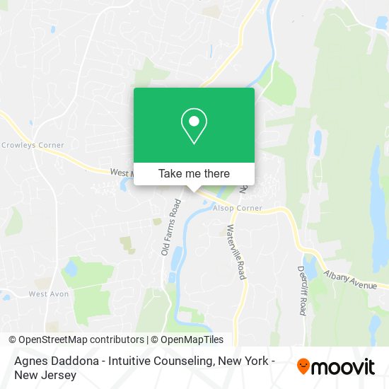 Agnes Daddona - Intuitive Counseling map