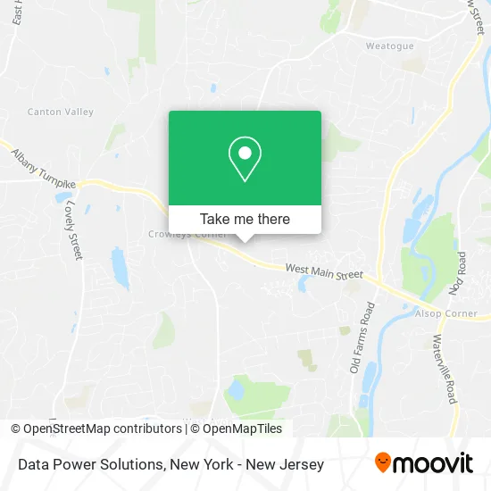 Data Power Solutions map