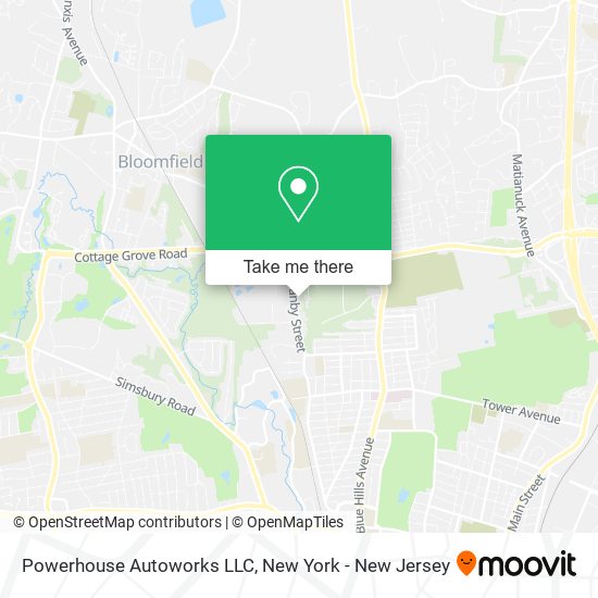 Powerhouse Autoworks LLC map