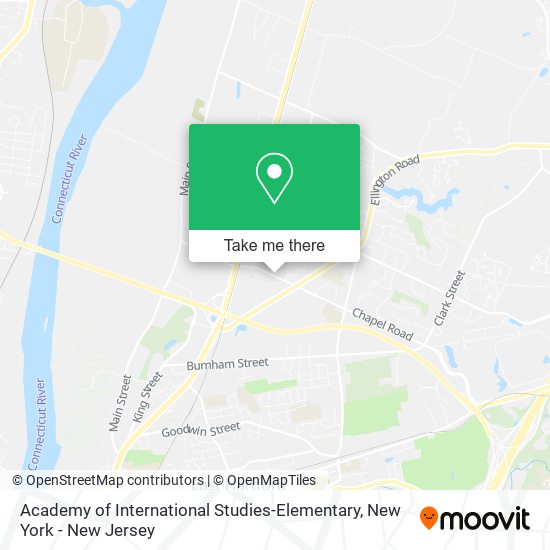 Academy of International Studies-Elementary map