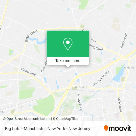 Big Lots - Manchester map