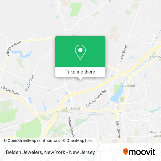 Mapa de Belden Jewelers