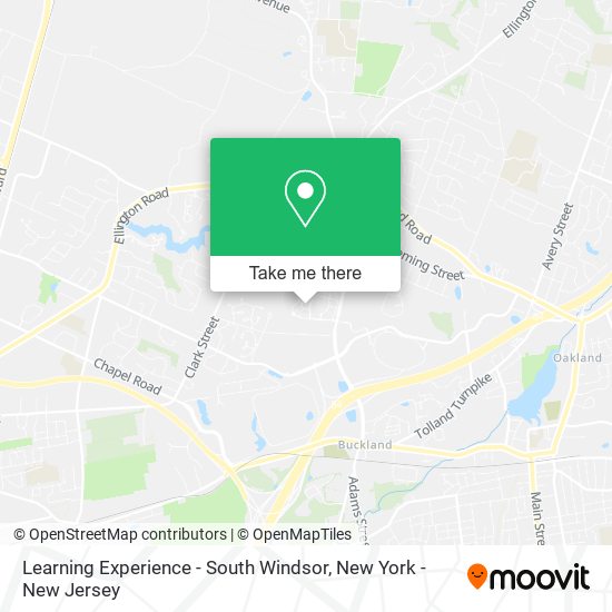 Learning Experience - South Windsor map