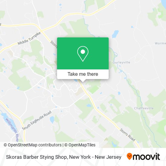 Skoras Barber Stying Shop map