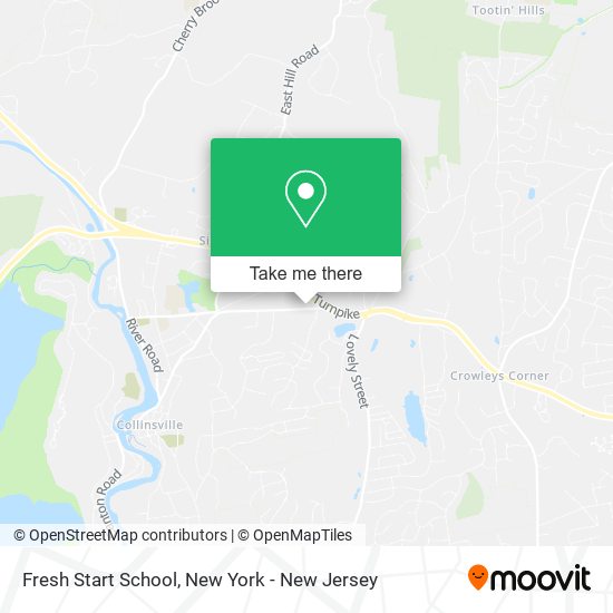 Fresh Start School map