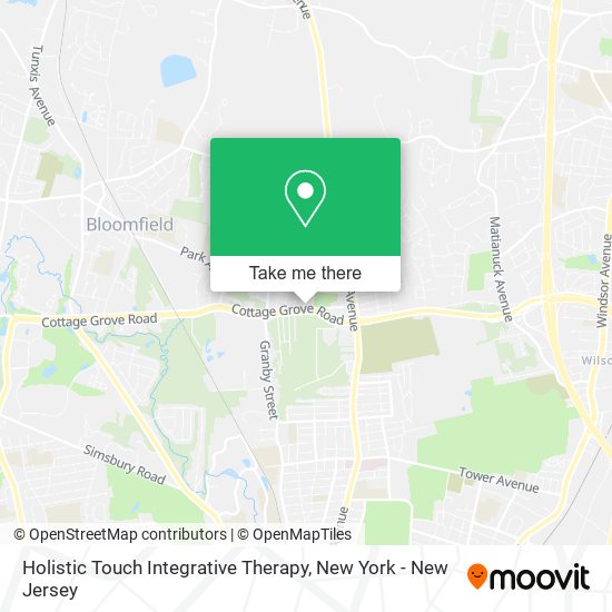 Holistic Touch Integrative Therapy map