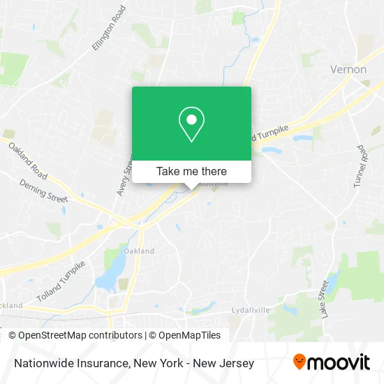 Nationwide Insurance map
