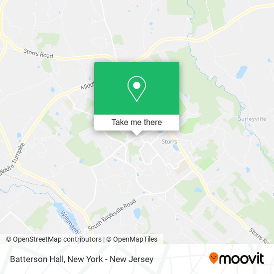 Mapa de Batterson Hall