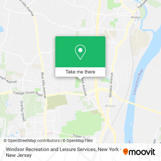 Windsor Recreation and Leisure Services map