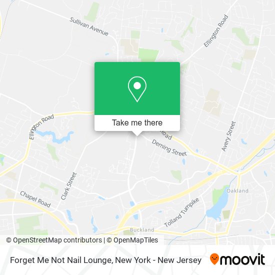 Mapa de Forget Me Not Nail Lounge