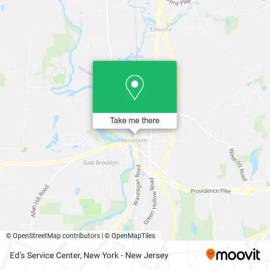 Ed's Service Center map