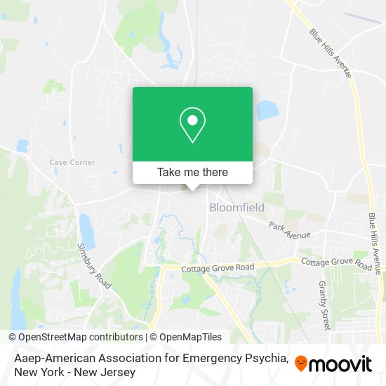 Mapa de Aaep-American Association for Emergency Psychia