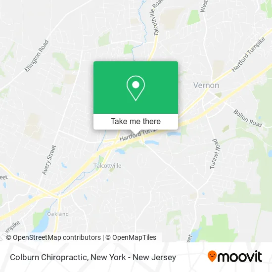 Colburn Chiropractic map