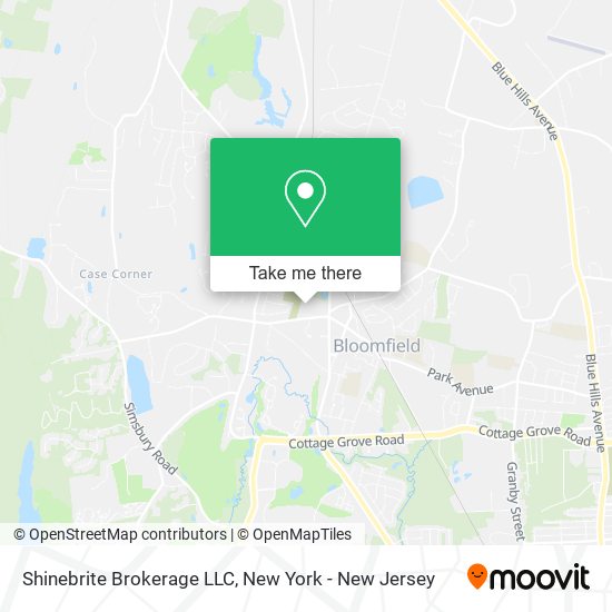Mapa de Shinebrite Brokerage LLC