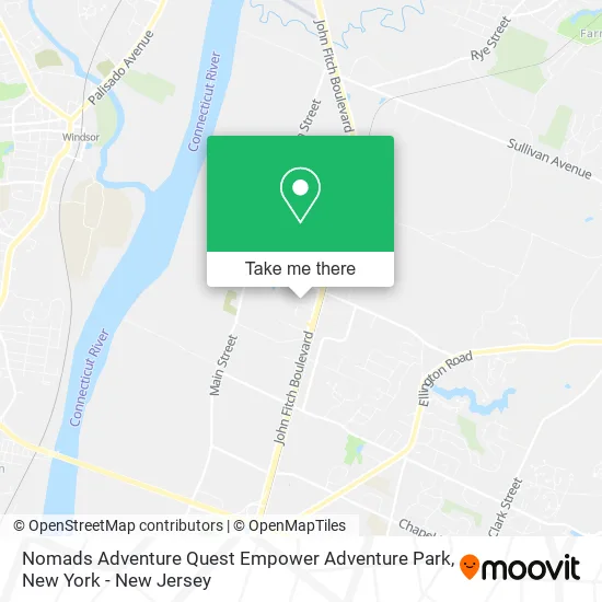 Mapa de Nomads Adventure Quest Empower Adventure Park