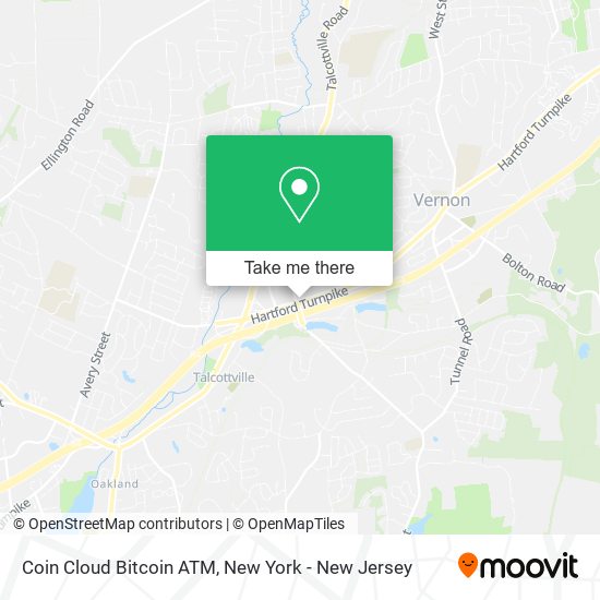 Mapa de Coin Cloud Bitcoin ATM