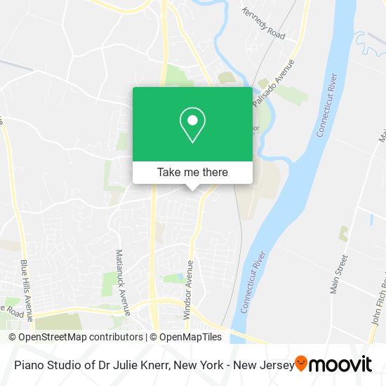 Mapa de Piano Studio of Dr Julie Knerr
