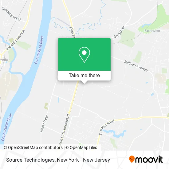 Source Technologies map