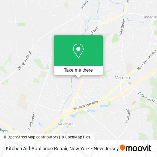 Kitchen Aid Appliance Repair map