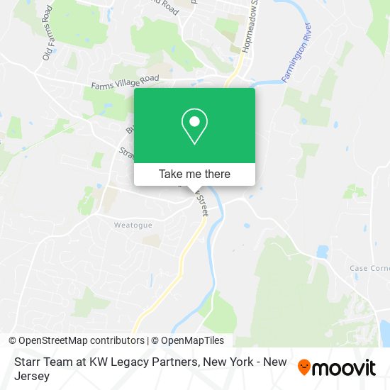 Starr Team at KW Legacy Partners map