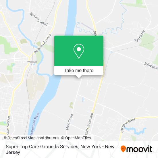 Super Top Care Grounds Services map