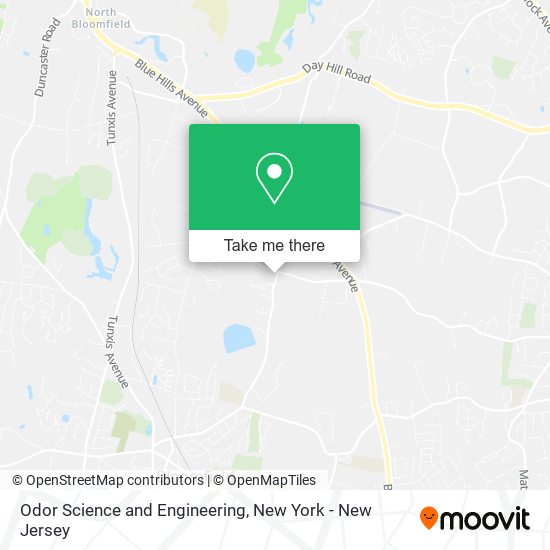 Odor Science and Engineering map