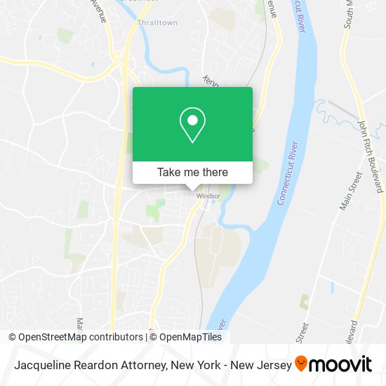 Jacqueline Reardon Attorney map