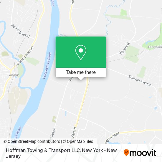 Mapa de Hoffman Towing & Transport LLC
