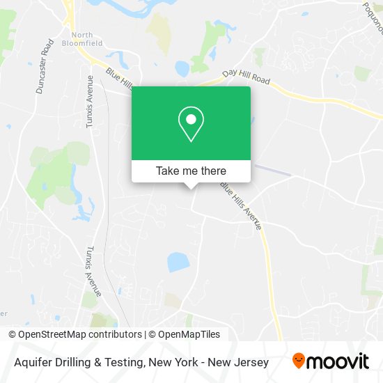 Aquifer Drilling & Testing map