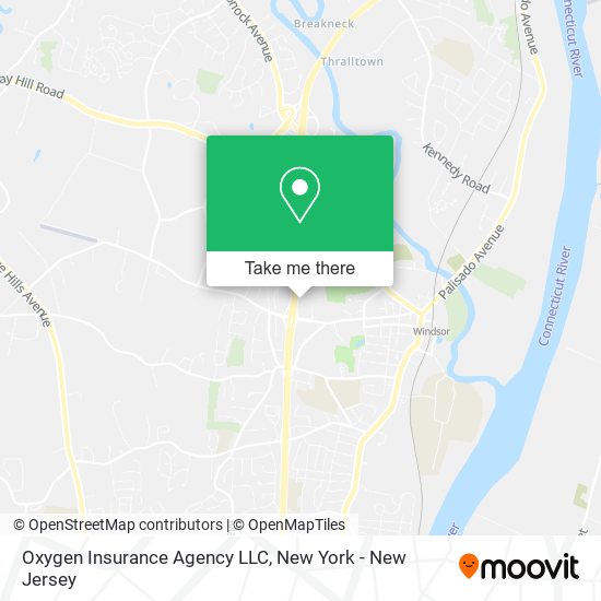 Mapa de Oxygen Insurance Agency LLC