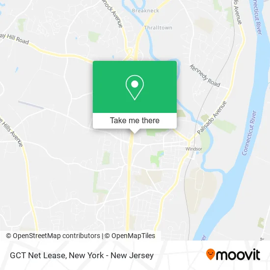 Mapa de GCT Net Lease