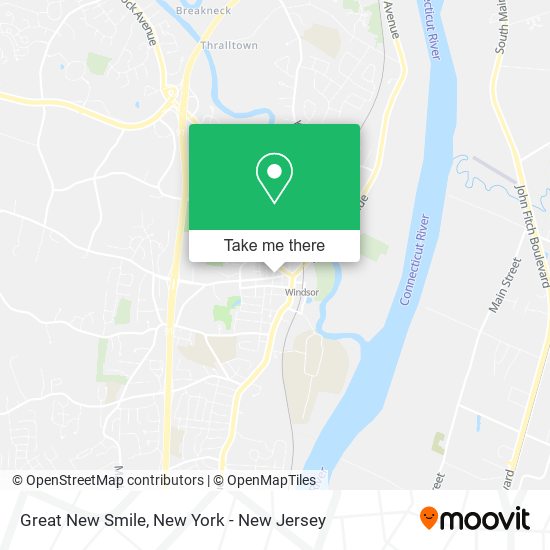 Great New Smile map